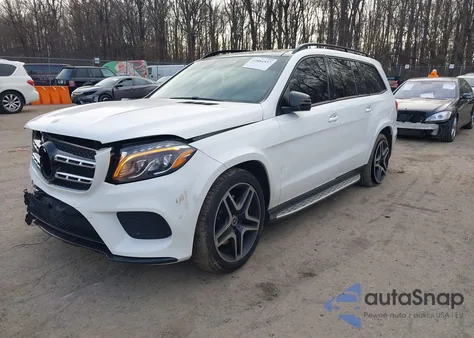 2018 Mercedes-Benz Gls 550 4Matic z USA, uszkodzony, nr VIN 4JGDF7DE0JB002640